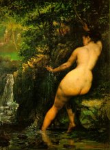 Baigneuse à la source